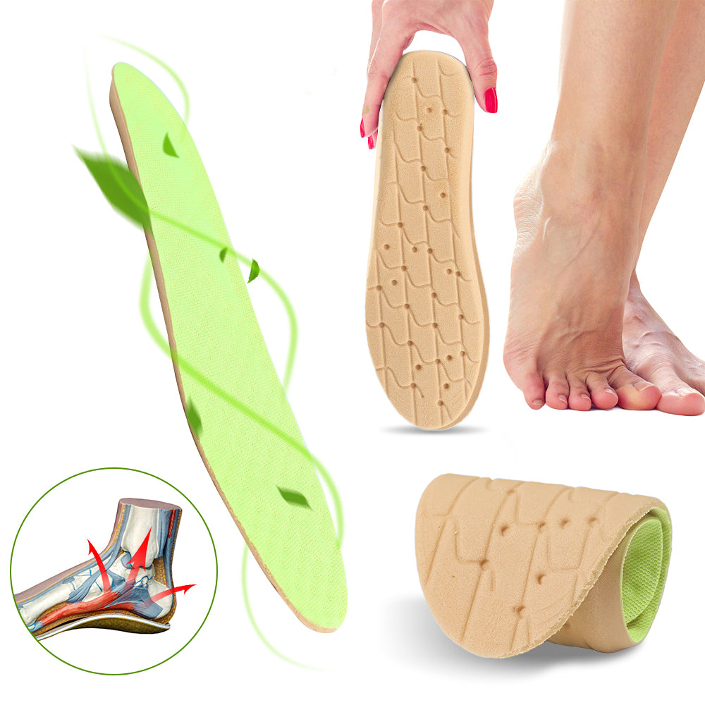 Foot Acupressure Insole, Soft Breathable Sports Cushion Inserts Orthopedic Shoe Sole