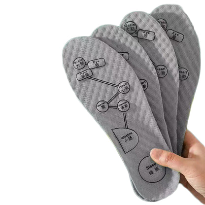 Foot Acupressure Insole, Soft Breathable Sports Cushion Inserts Orthopedic Shoe Sole