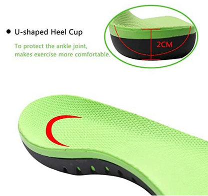 Premium Orthopedic Flat Foot Health Sole Pad For Shoes Insert, Arch Support Pad For Plantar Fasciitis